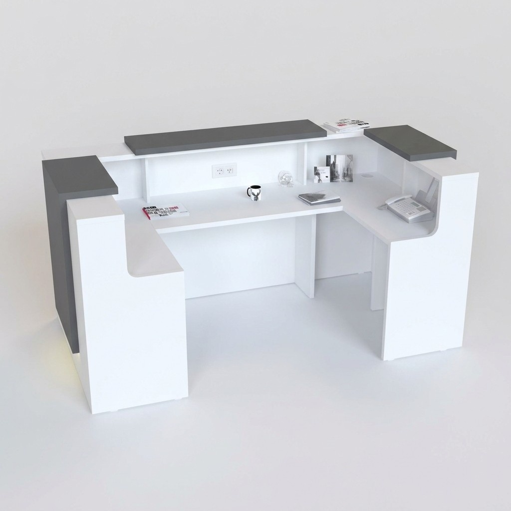 Reception desk hotel reception table furniture counter practice office