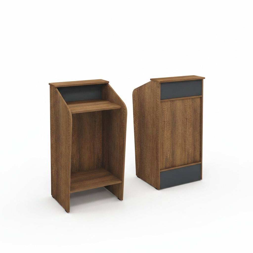 Reception Reception Desk Reception Desk Office Hotel Wood Brown Table