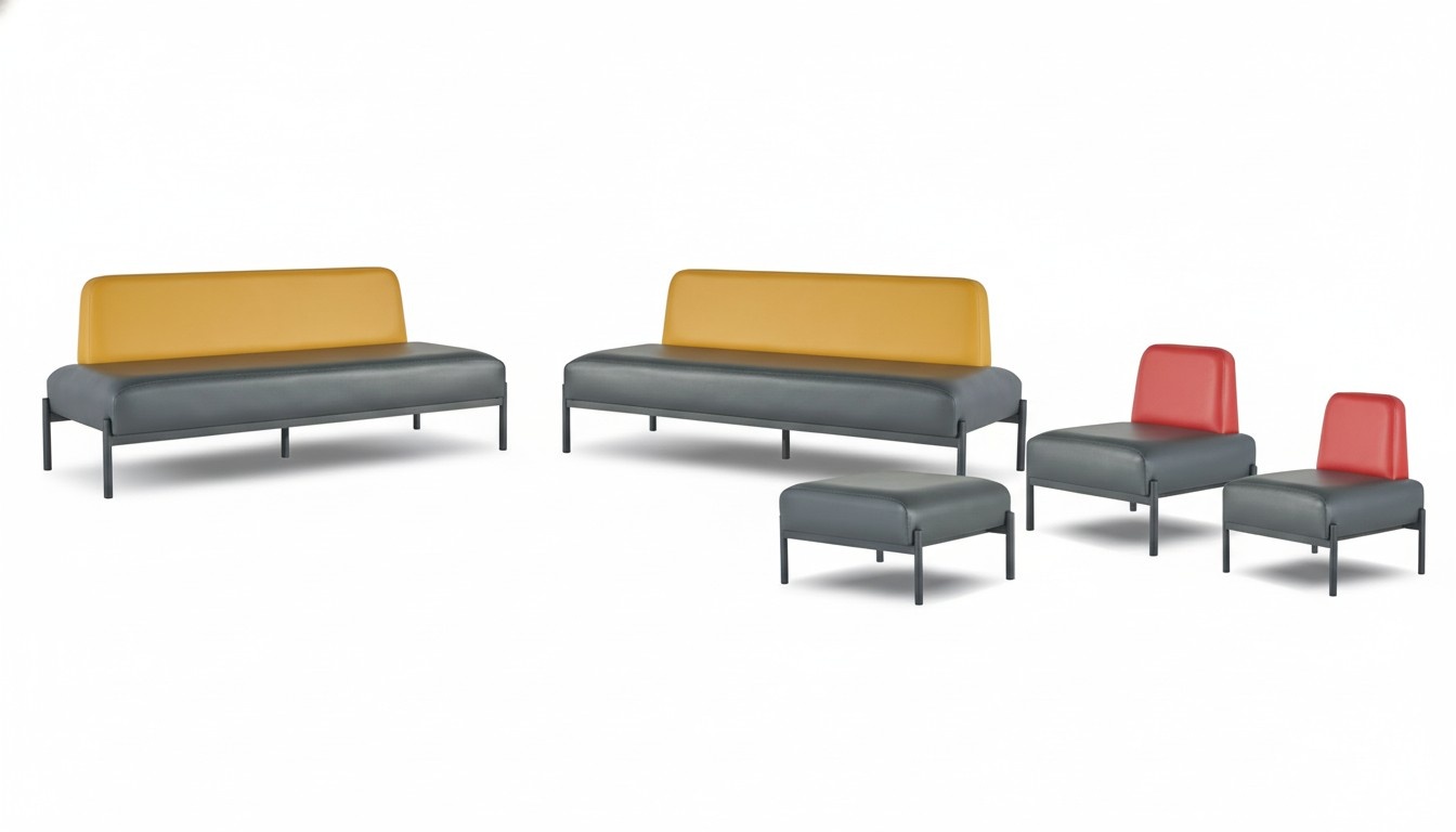 Reception sofa sofa lounge bench patient waiting bench reception area practice