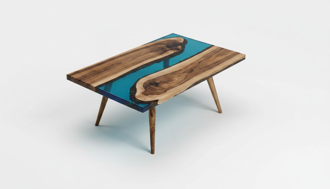 Rectangular Coffee Table Modern Luxury Design Wooden Furniture Living Room Coffee Tables