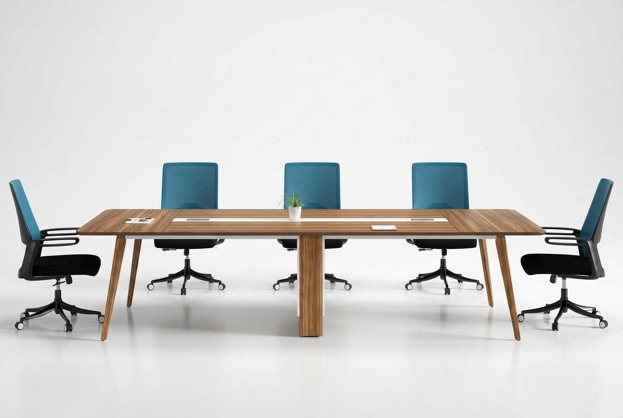 Rectangular designer conference table luxurious desk noble furniture