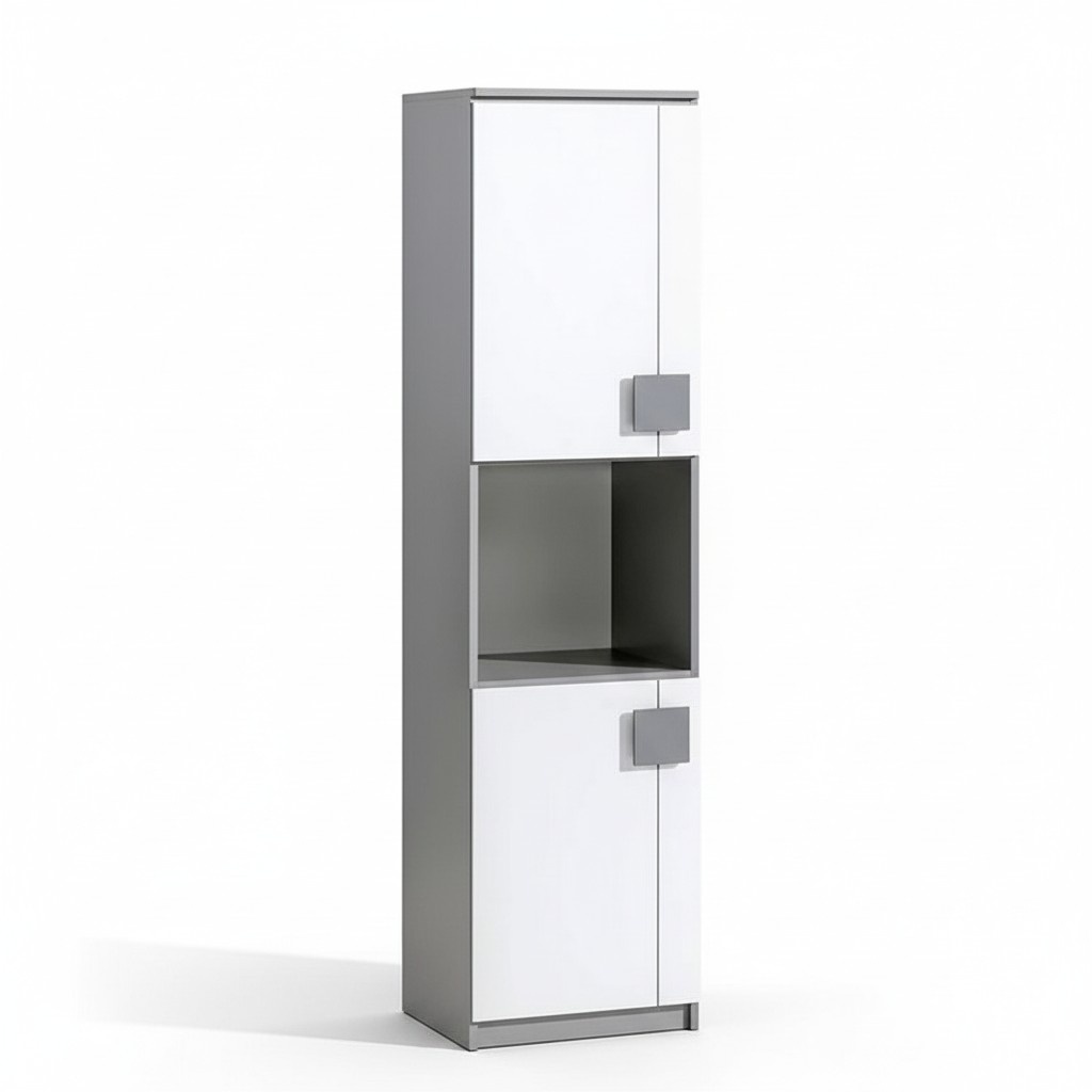 Shelf Cabinet Living Room Floor Standing Shelves Modern New