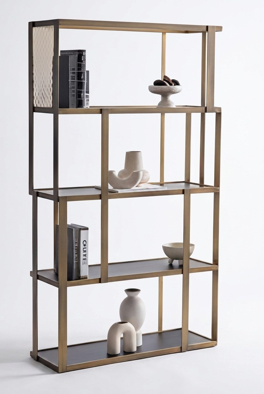 Shelf Room Divider – Freestanding Shelf as a Partition in the Living Room