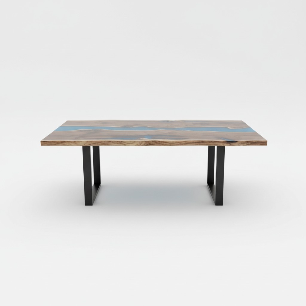 River Tables Dining Table Design Table Modern Sea Furniture 220x90 Epoxy Resin Ocean