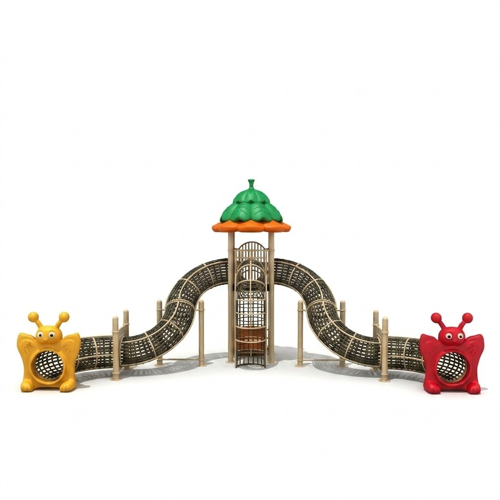 Rope platform labyrinth sports complex for children outdoor entertainment