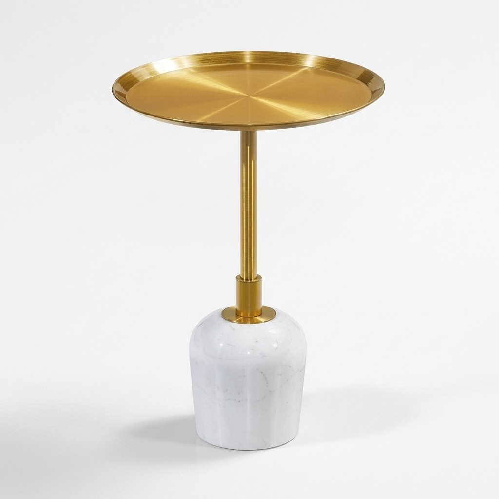 Round coffee table stylish high quality side table designer table new