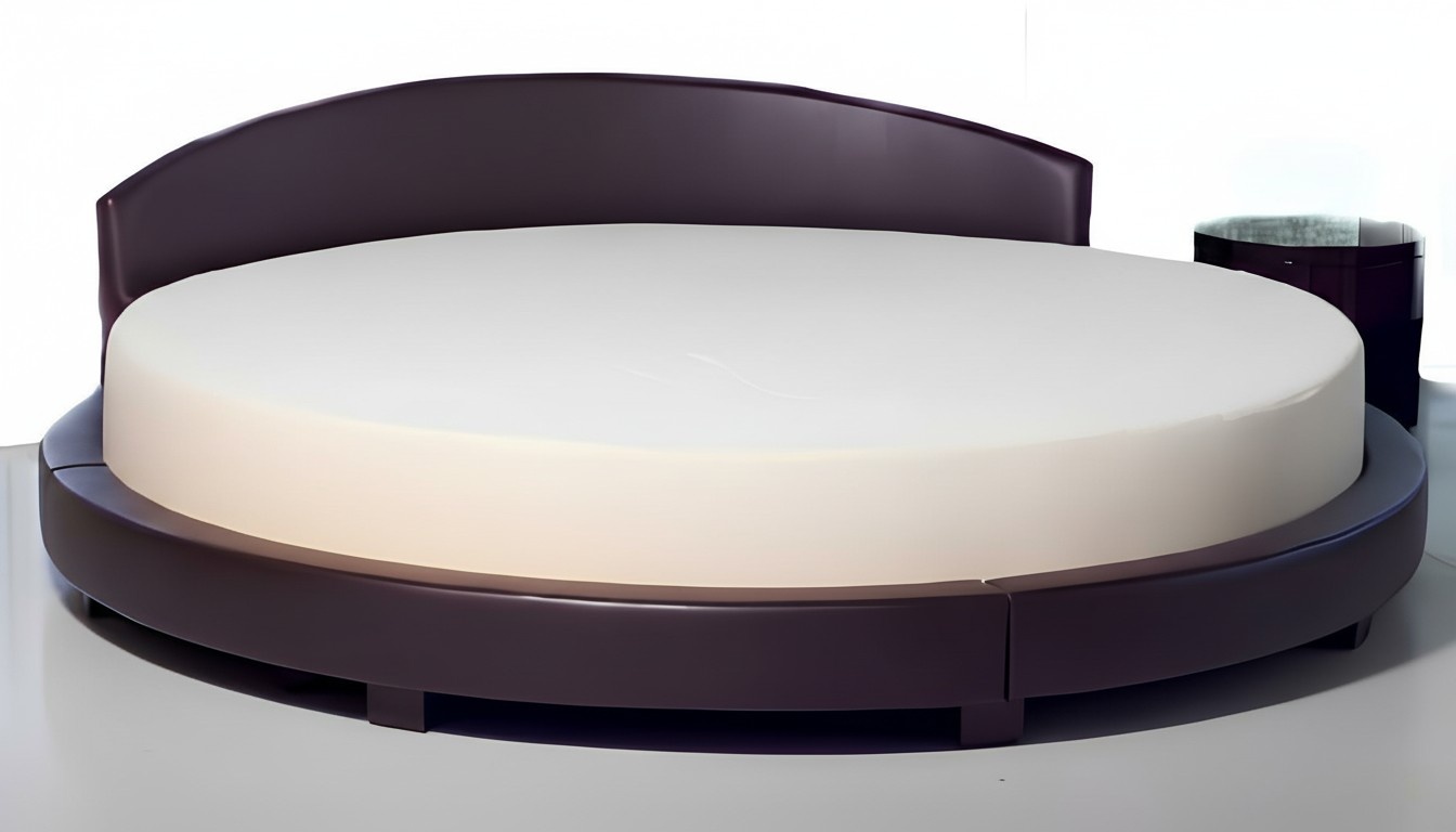 Round Design Mattress Luxury 250x20cm Mattresses for Bed Round Beds Textile New