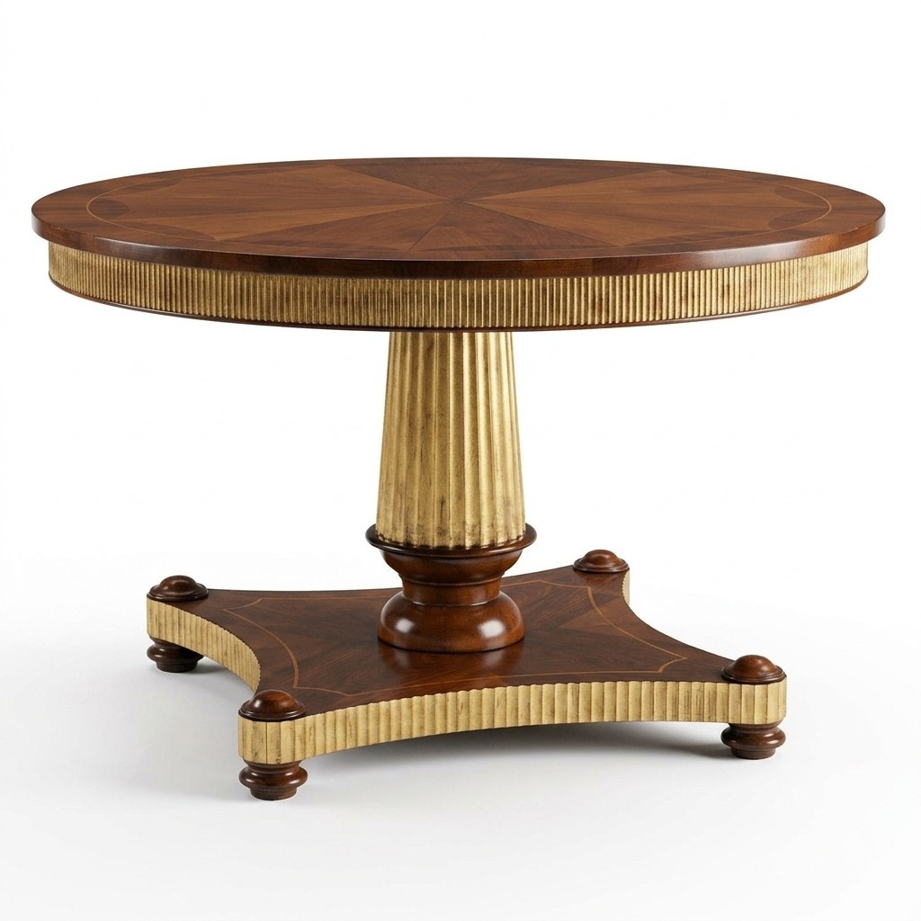 Round dining table table real wood tables dining room furniture classic dining tables wood
