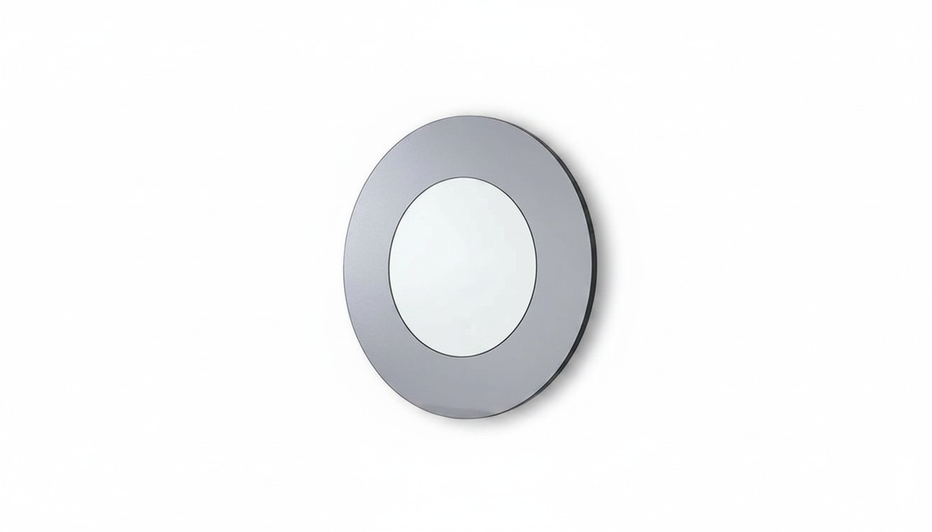 Round Mirror Modern Wall Mirror Design Grey Living Room New Furnishings