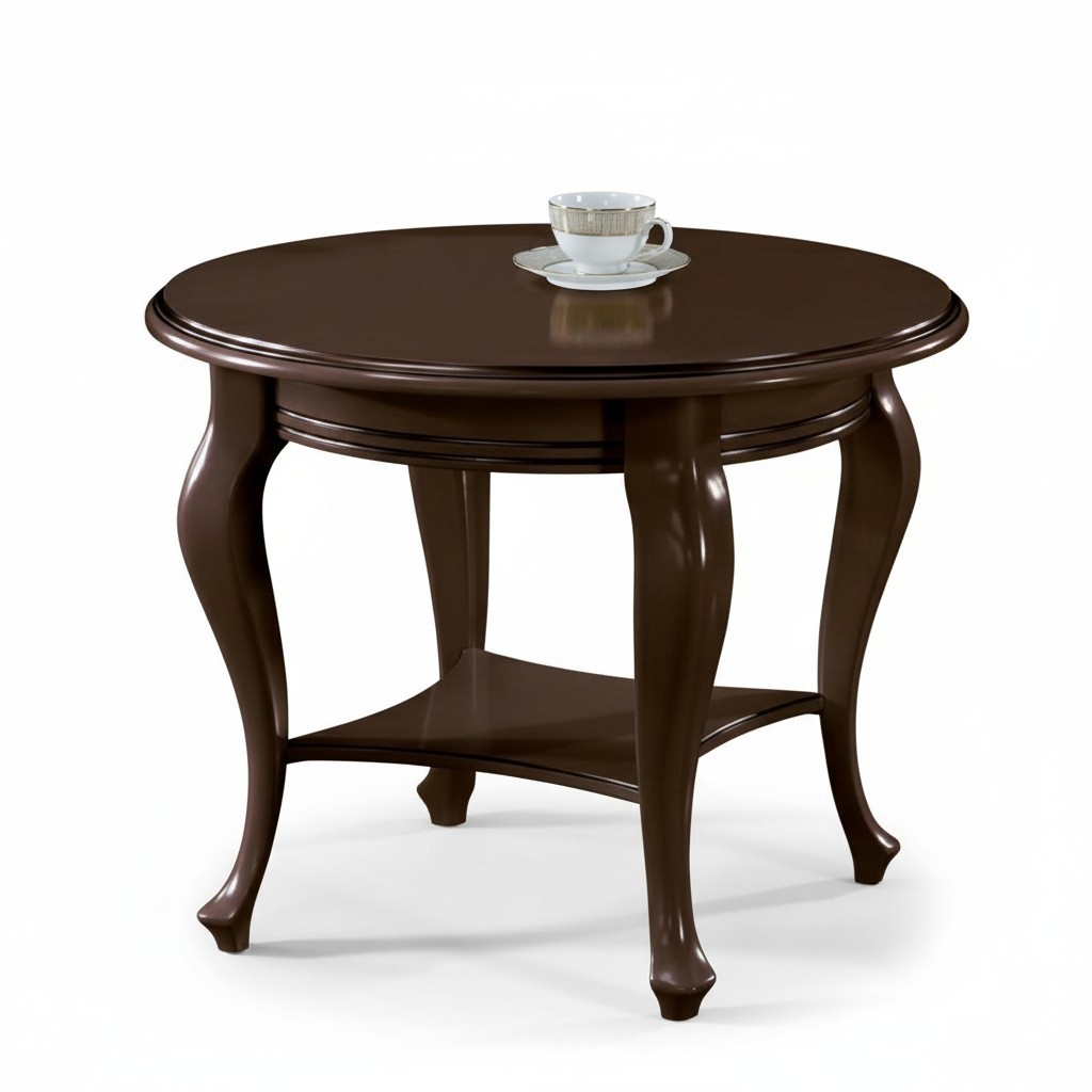 Round table coffee table tables solid wood solid wood side table serving table