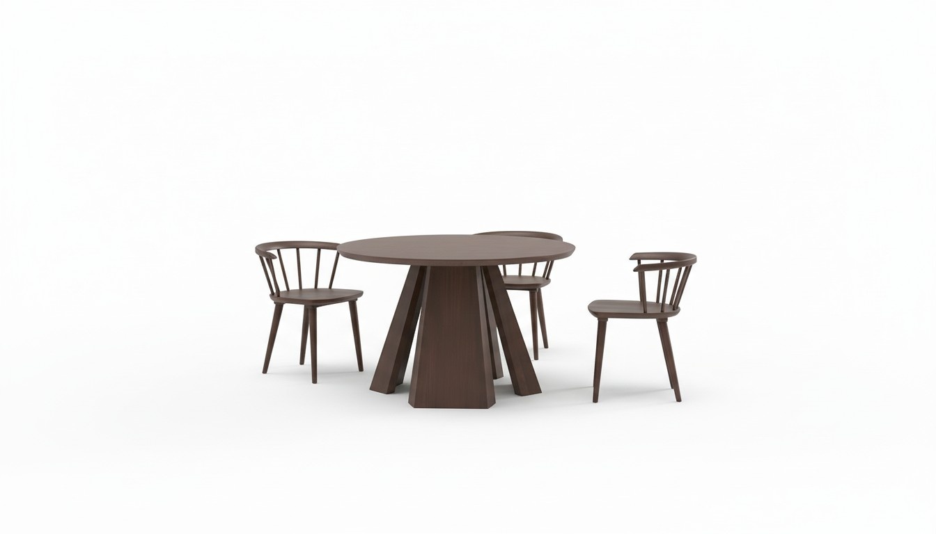 Round Table Dining Room Round Wood Tables Designer Original Italian Furniture New