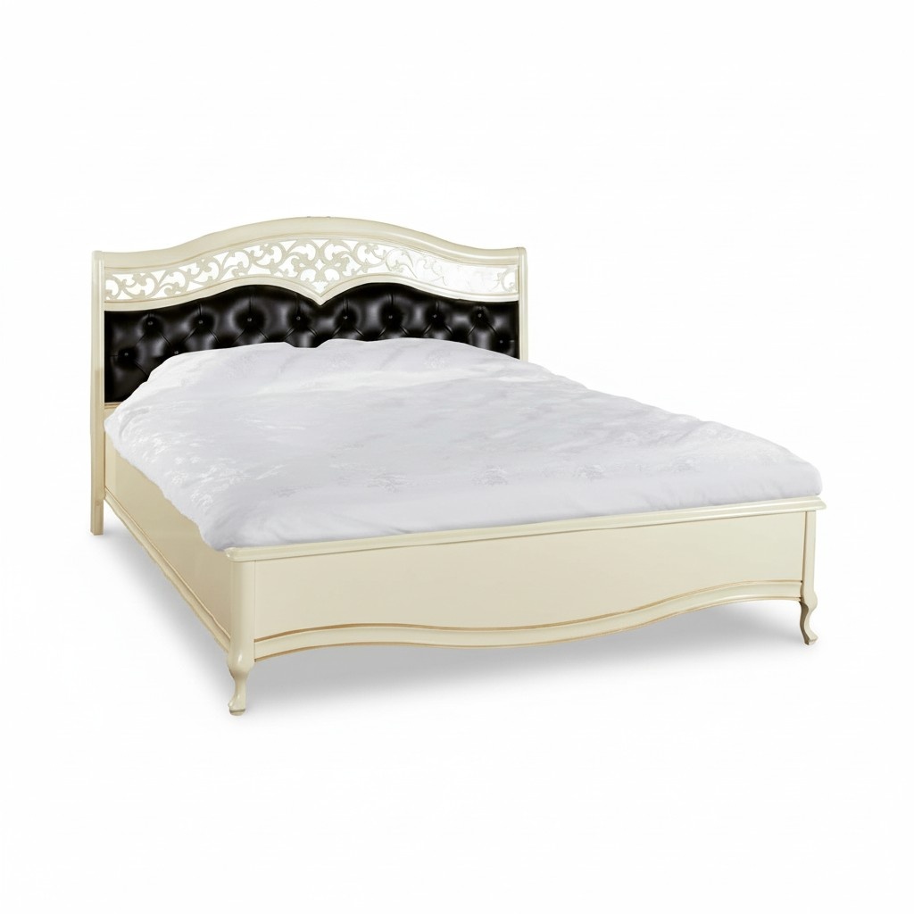 Royal Bed Wedding Bed Double Bed Chippendale Classic - MODEL V-A-N