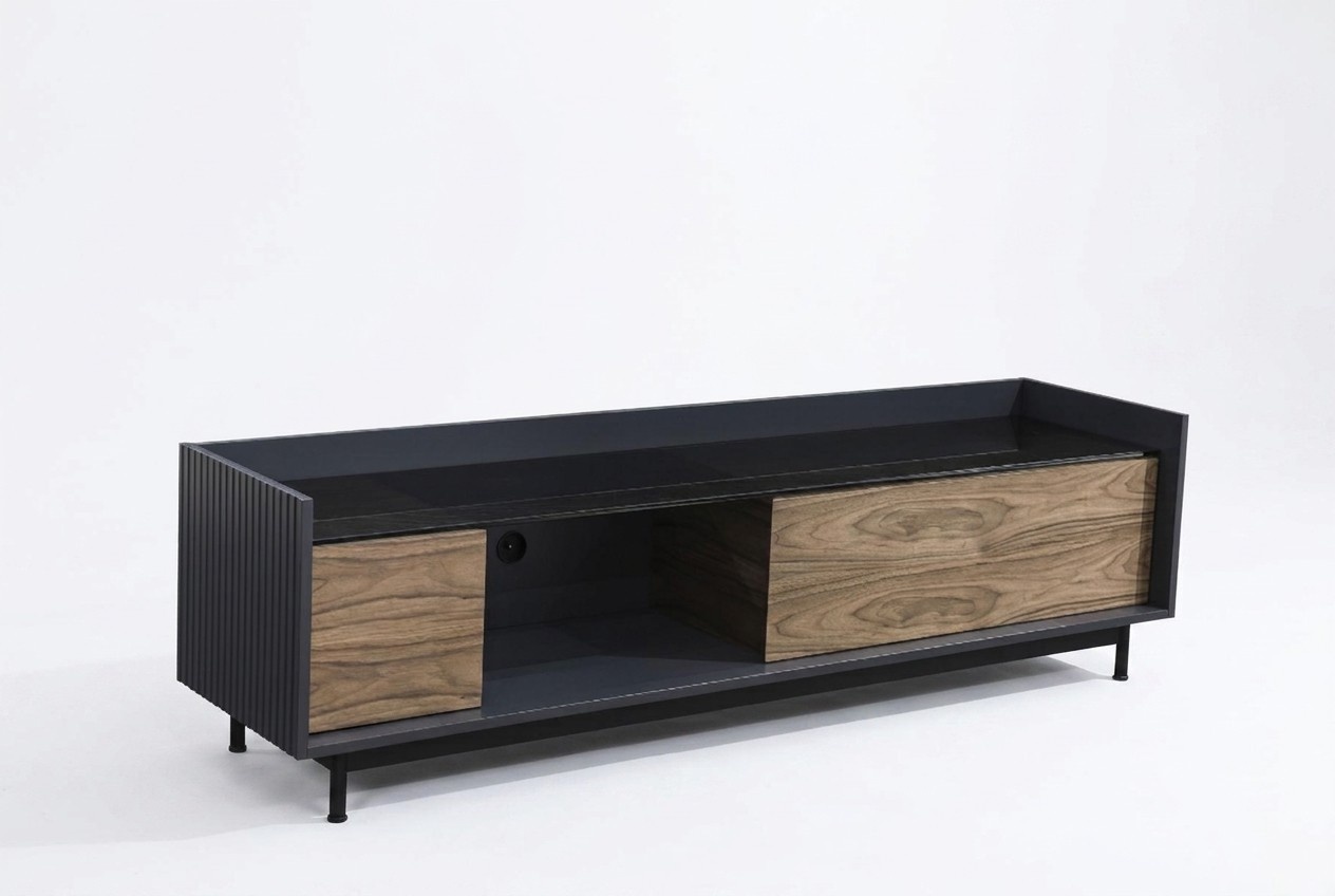 sideboard tv high gloss low luxury chest of drawers new board wall rtv design