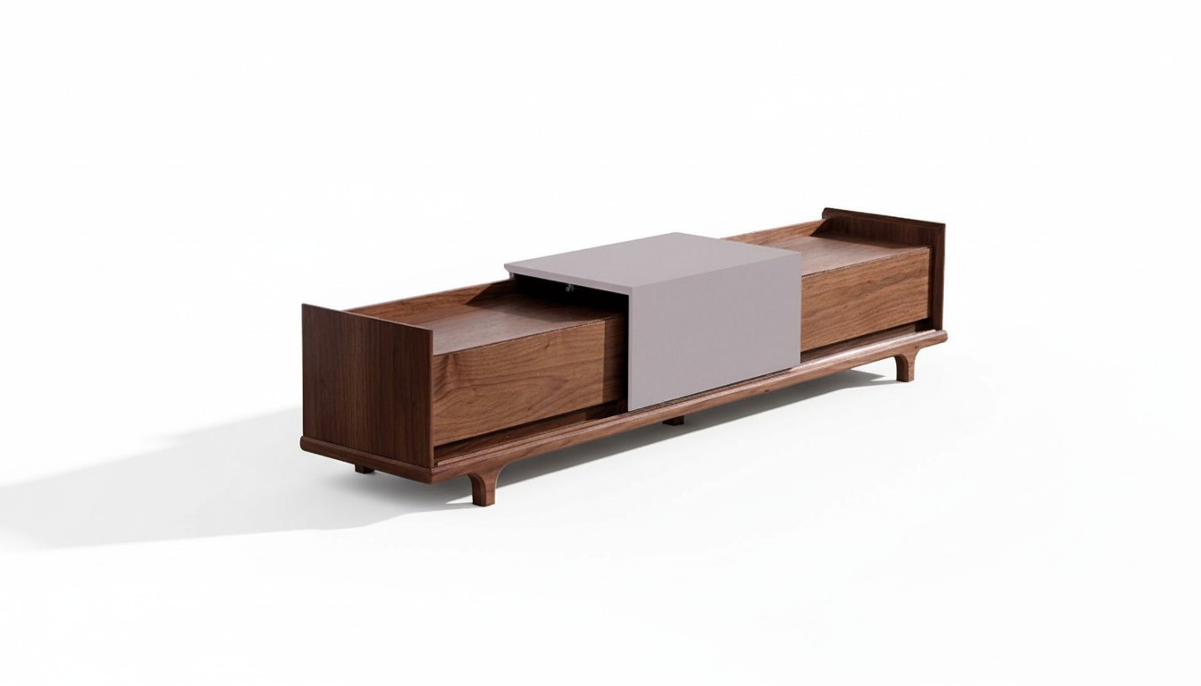 rtv design sideboard tv matt low chest of drawers new board wall luxury wood