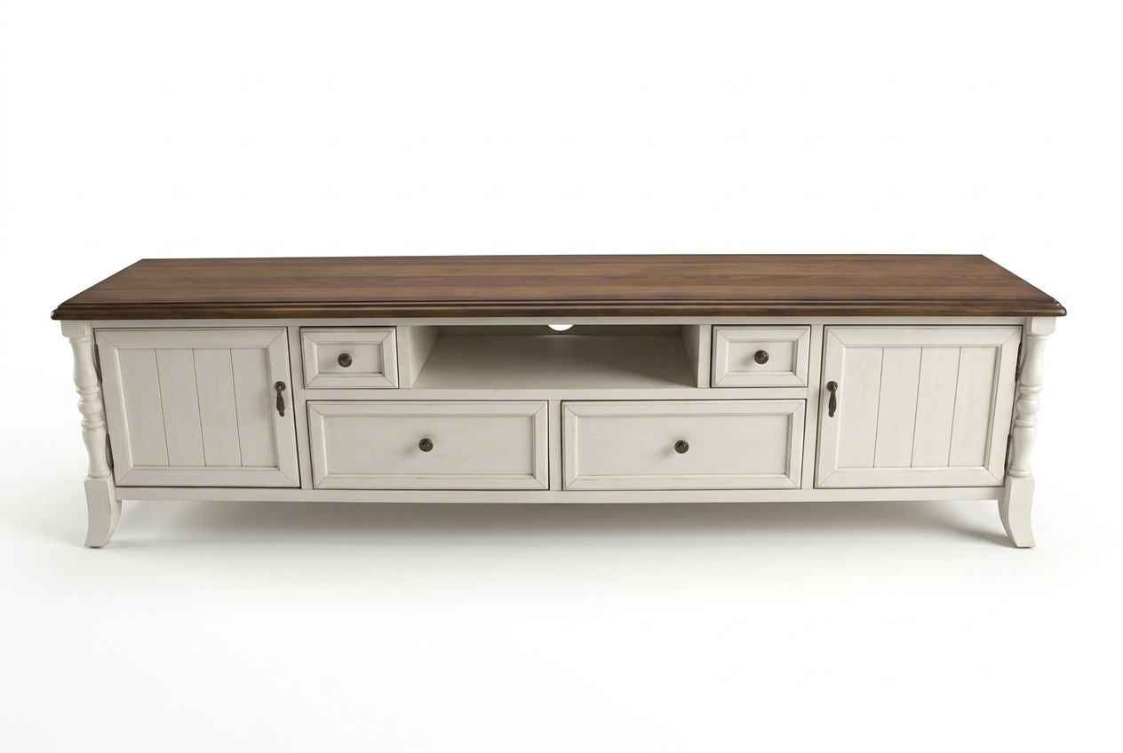 RTV sideboard country house style classic sideboards TV cabinet lowboard shelf new