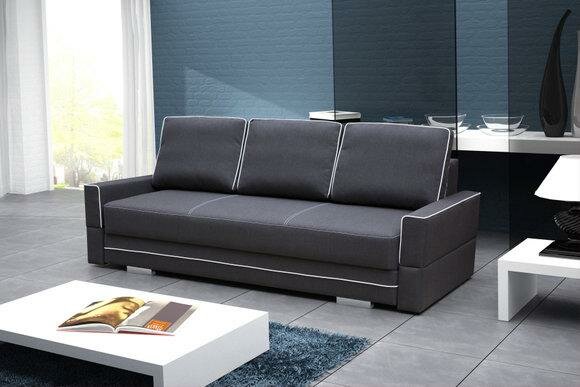 Sofa bed folding couch 3-seater sleeping function + bed box couch sofa folding sofa