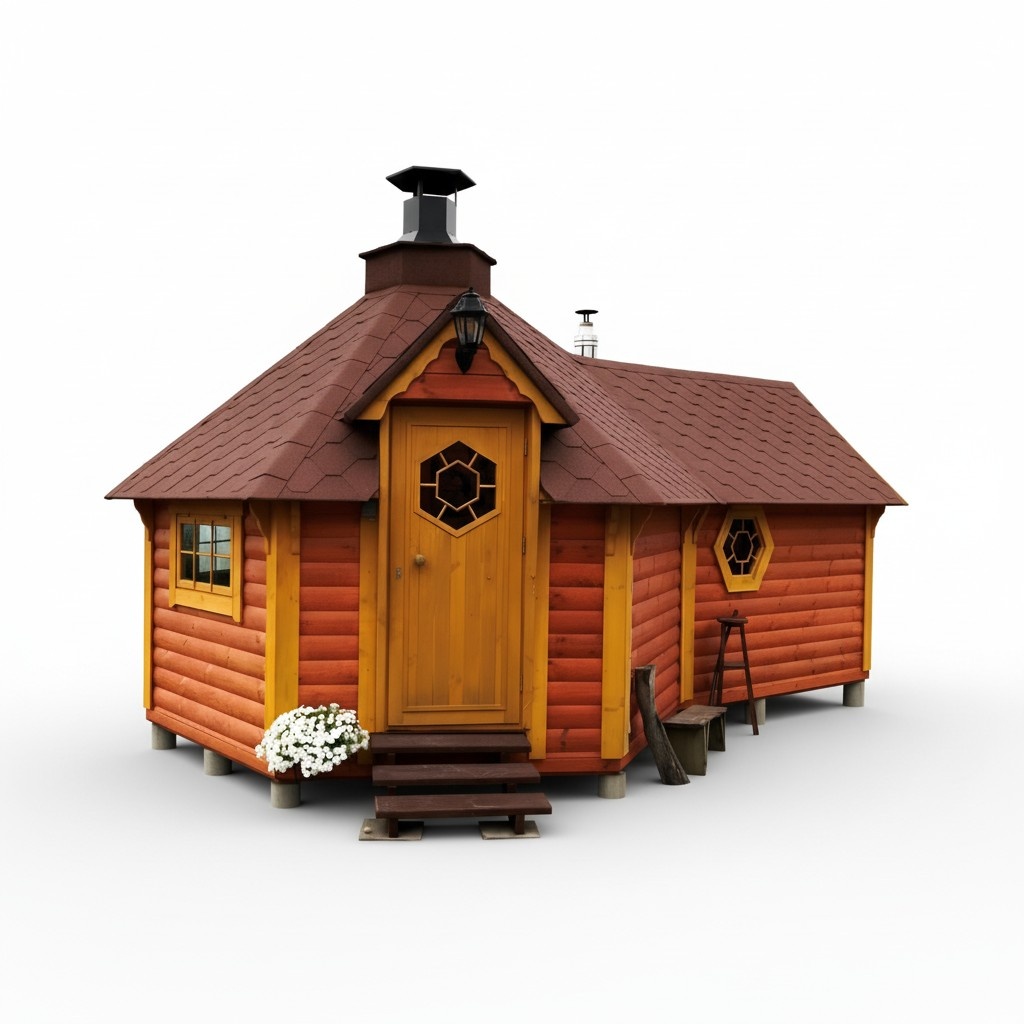 Sauna Grillkota Wooden house Gazebo Kota Grills new 9.2 m² Kota