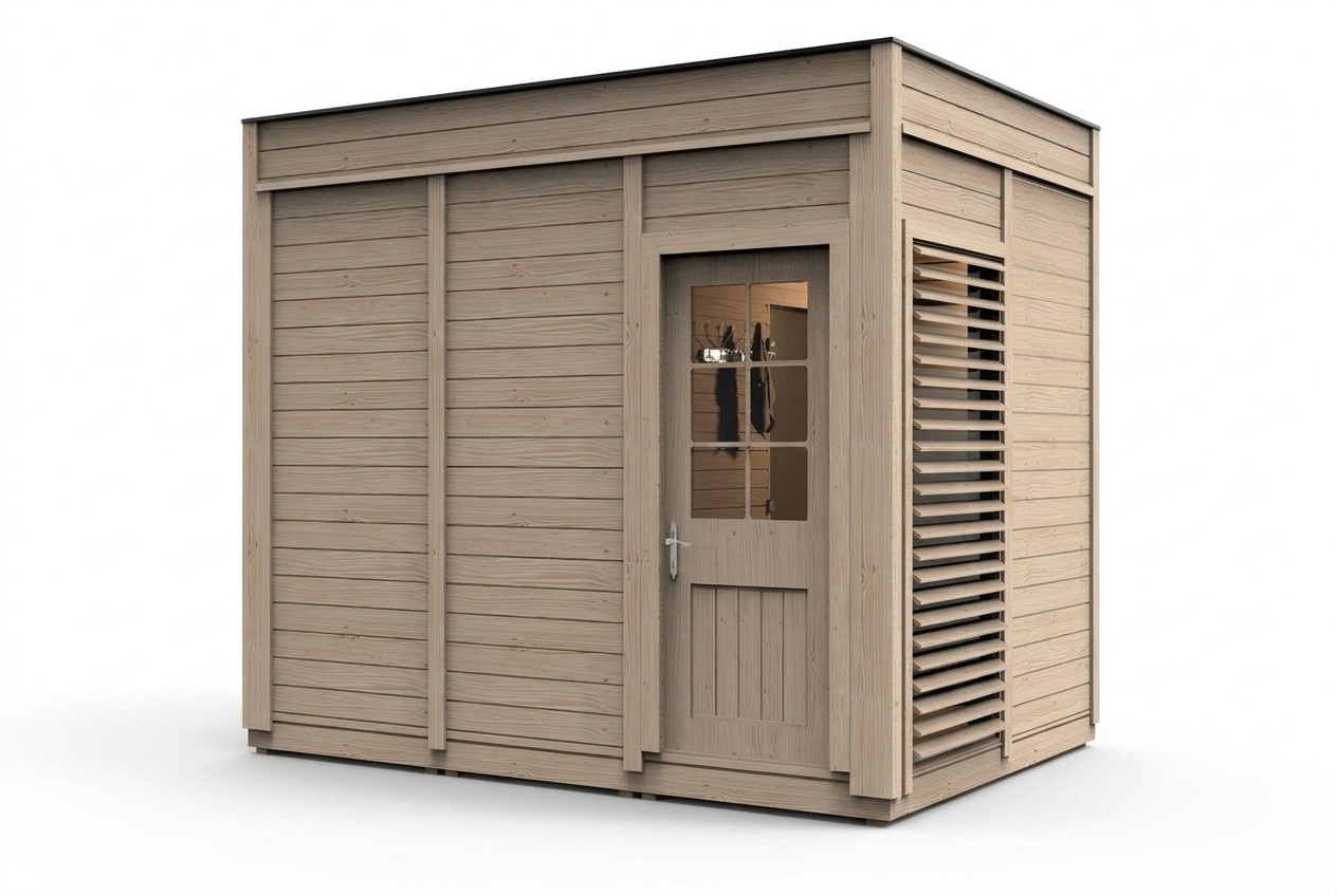 Sauna Wood Woodpro Garden Wood Sauna Outdoor Saunas Dry Sauna 345x245x318