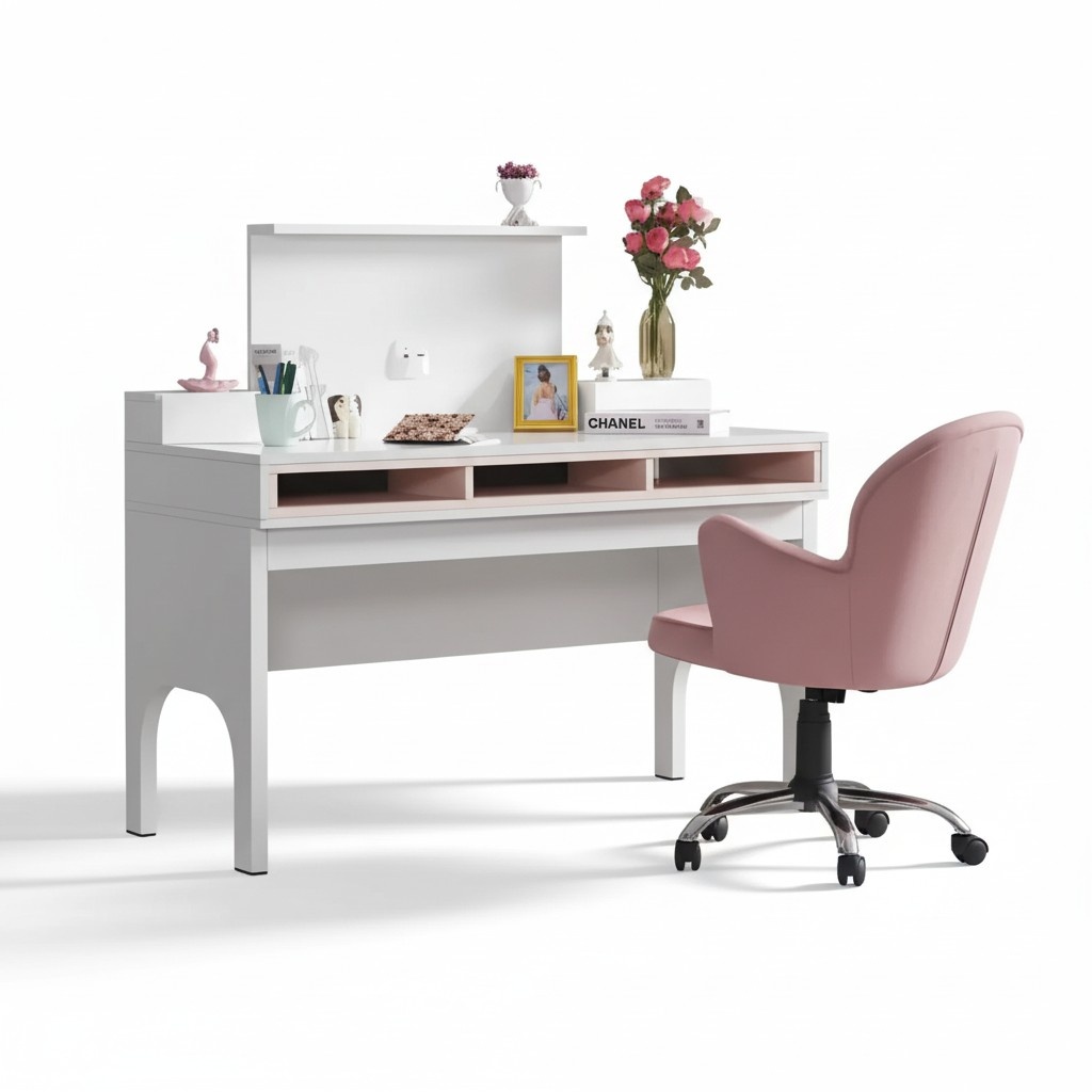 Secretary Desk Table 130x60x120 Desks Tables Furniture Wood Computer