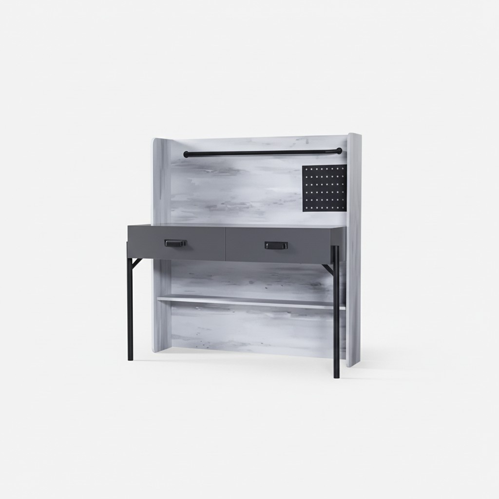 Secretary Desk Table 130x60x138 Desks Tables Furniture Wood Computer