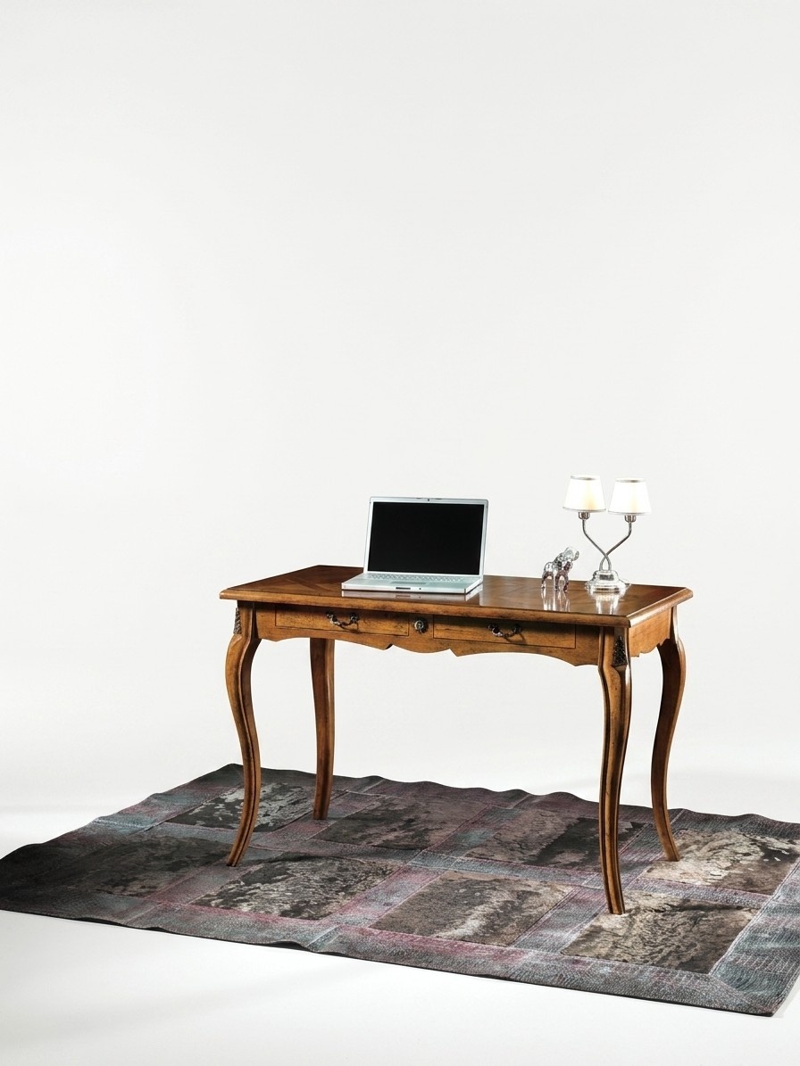 Secretary Office Furniture Desk Computer Table Solid Wood Drawers