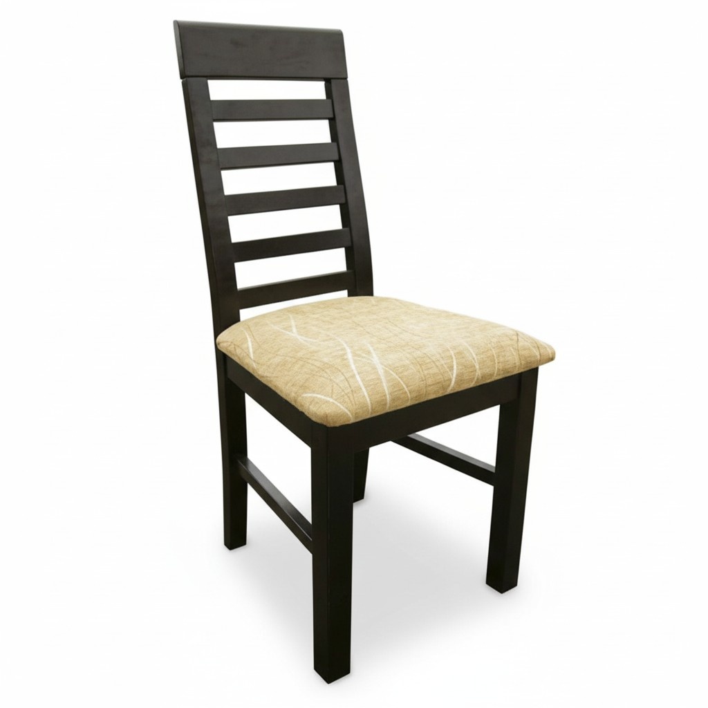Set of 10x dining room fabric dining chair armchair solid wood upholstered chair gastro