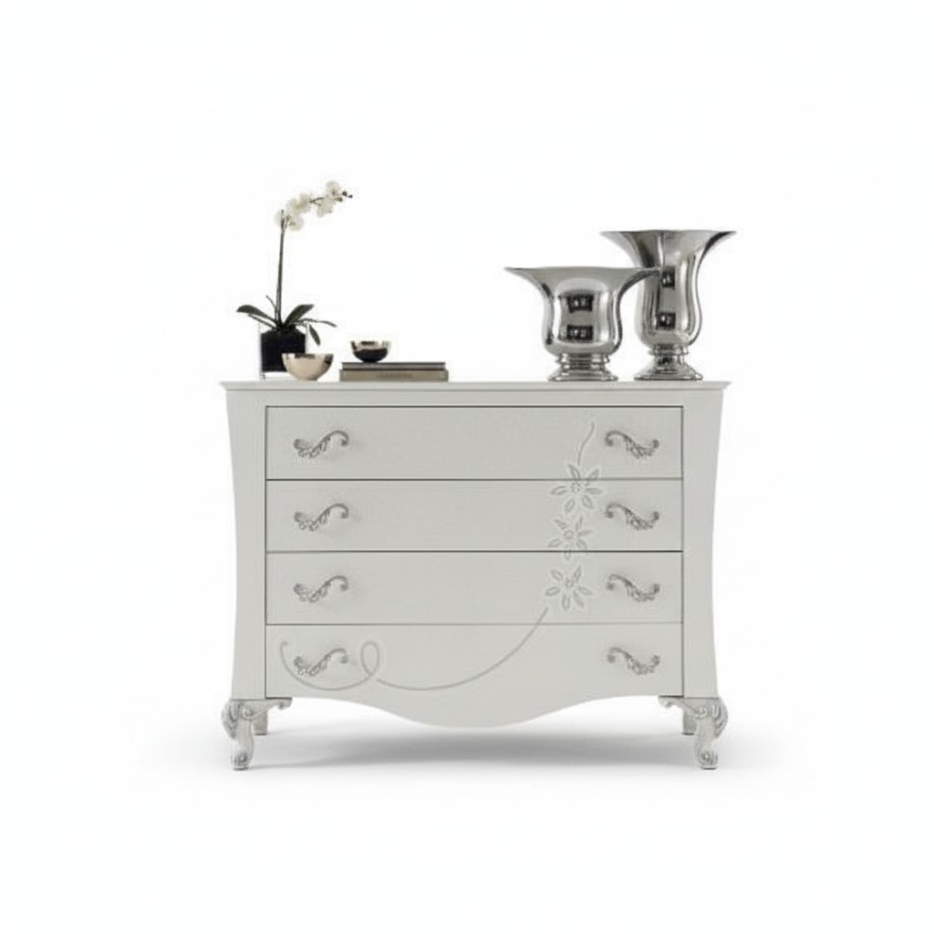 Dresser Set with Mirror Dressing Tables Console Chests of Drawers Wood Modern Bedroom