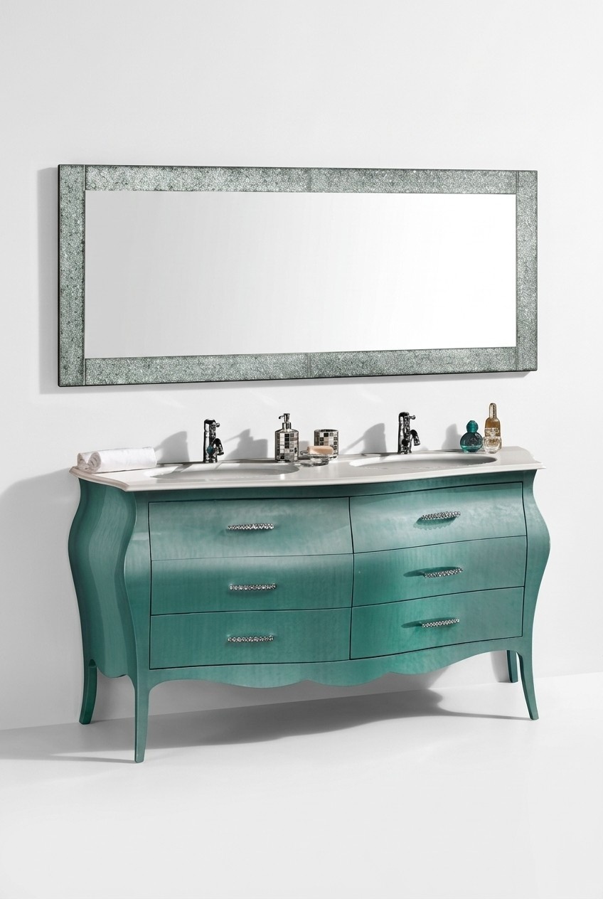 Set under sink mirror design luxury table mirror cabinet furniture new
