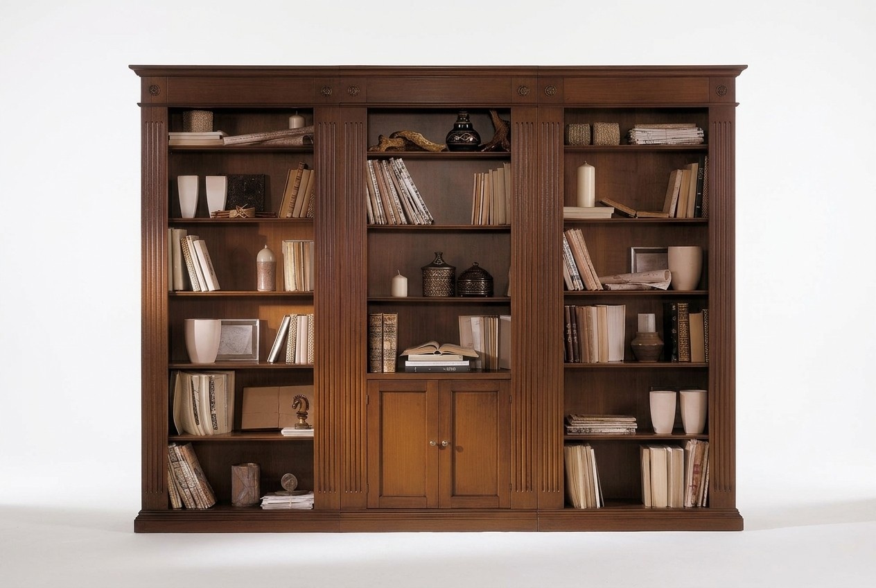 Shelf living room cabinet bookcase wood office cabinet cupboards showcase Italy