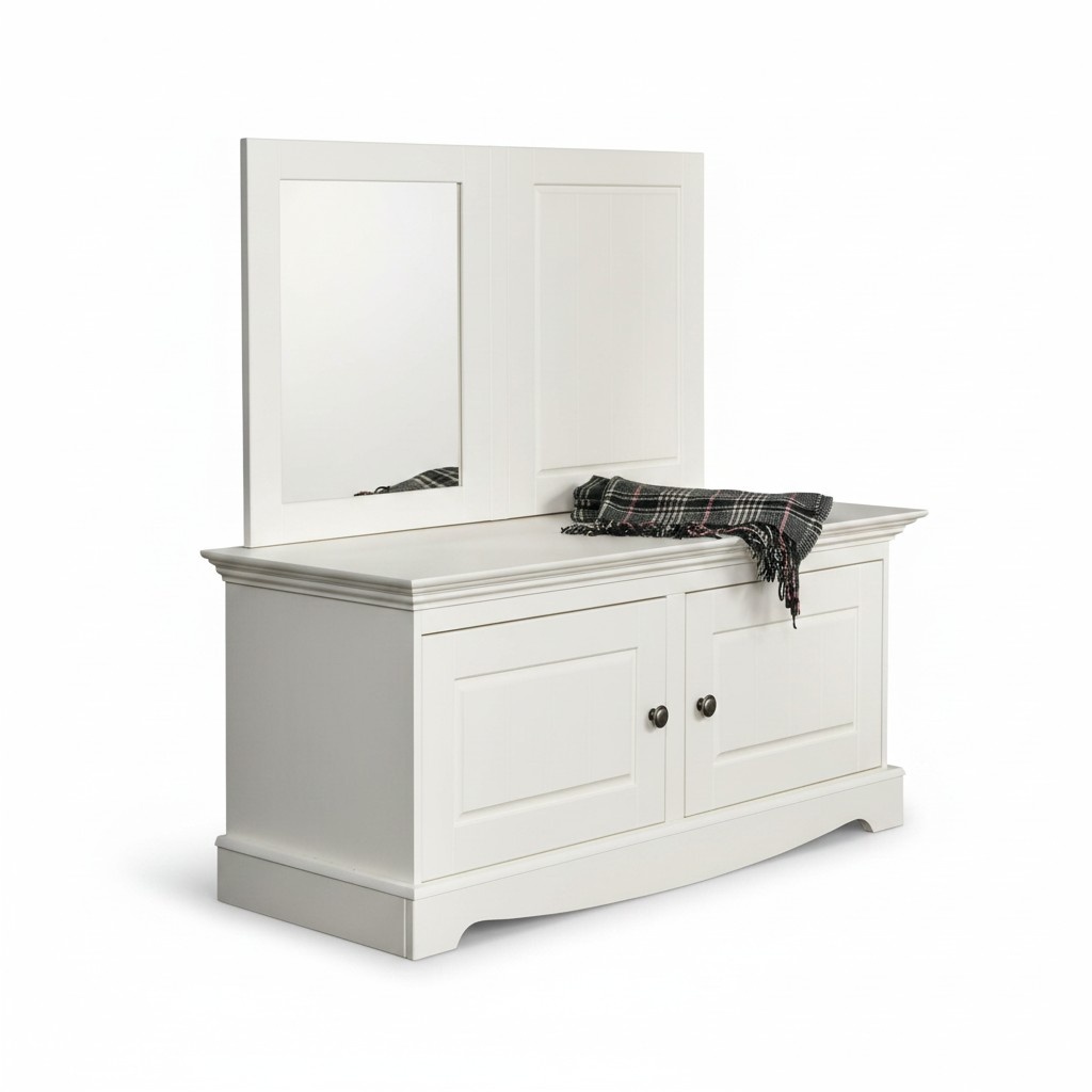 Shoe Cabinet Country House Wardrobe Hall Furniture Wooden Cupboard Shoes New