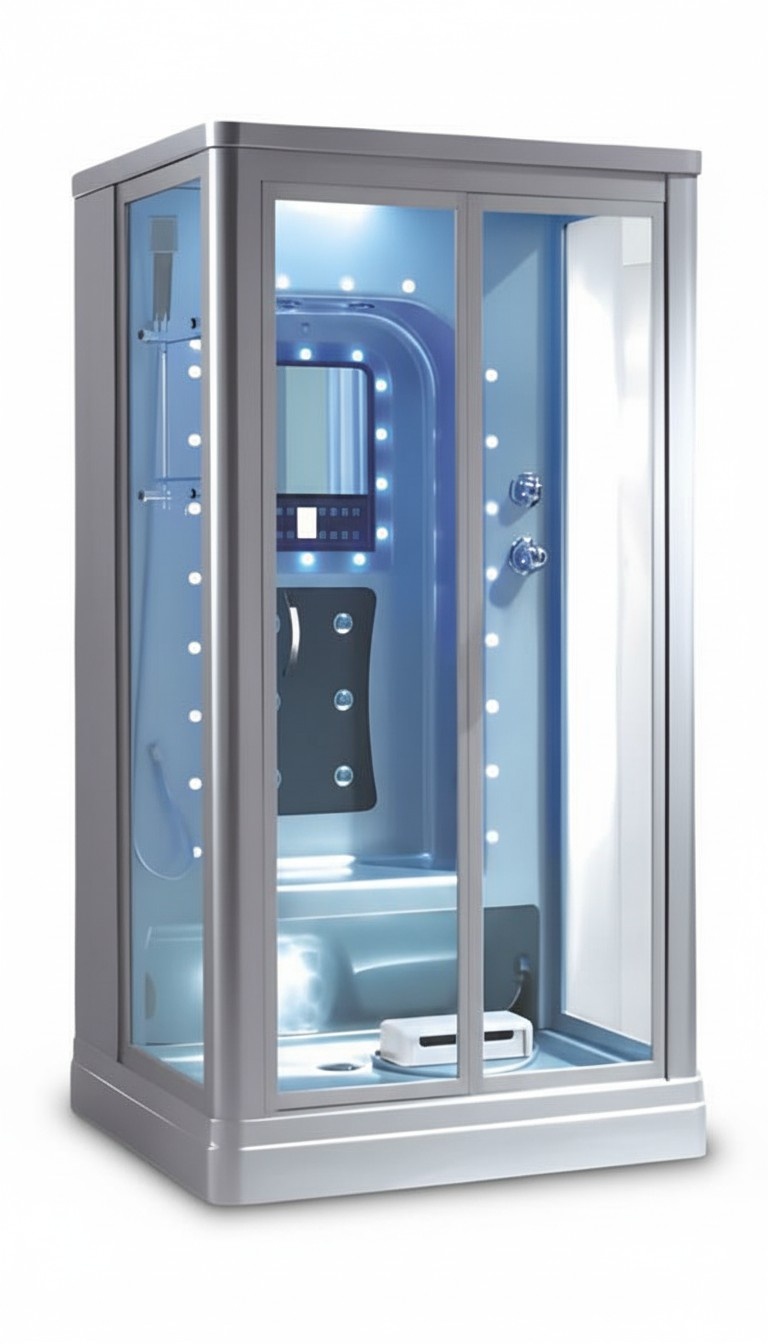 Shower cabin hydromassage shower massage multifunctional shower 135x95 cm