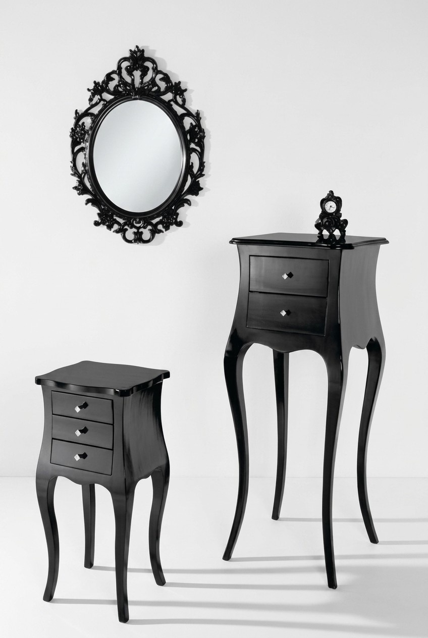 Side table coffee table tables living room black table classicе