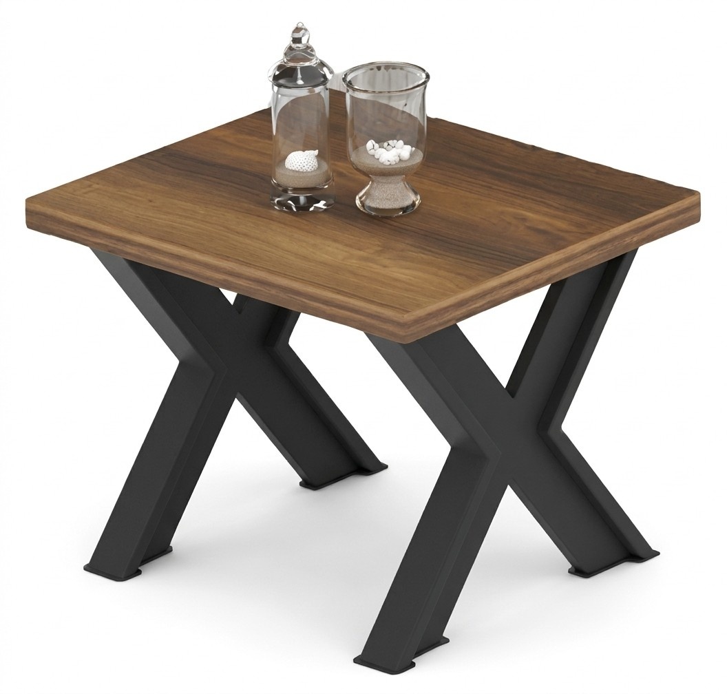 Side table coffee table wooden table rectangular study brown wood