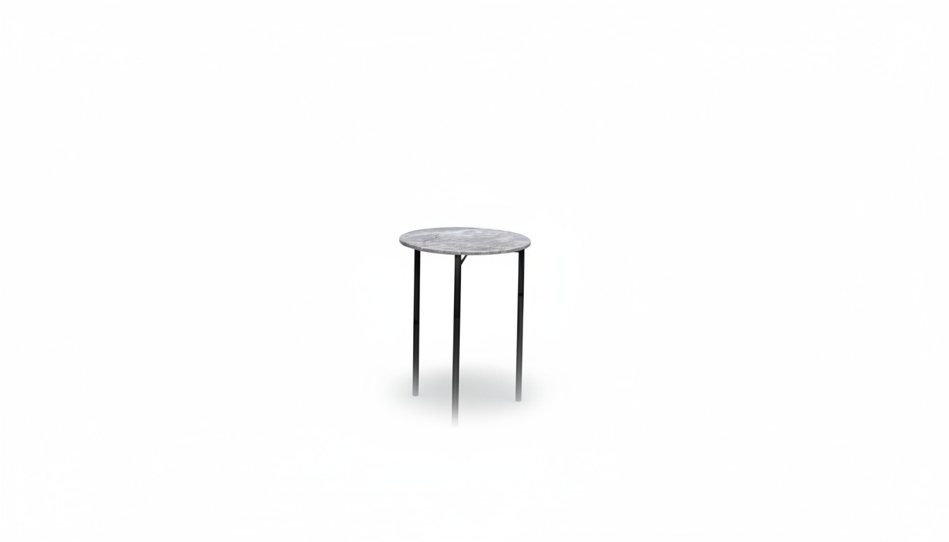 Side Couch Designer Tables Marble Cast Stone Metal Table Living Room Round