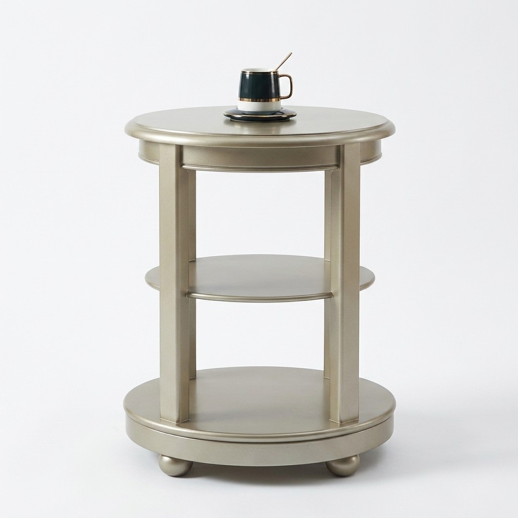 Side Table Couch Wood Sofa Side Designer Furniture Round