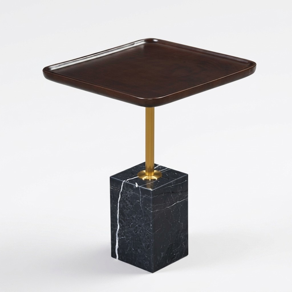 Side table design table modern square coffee table coffee table luxury
