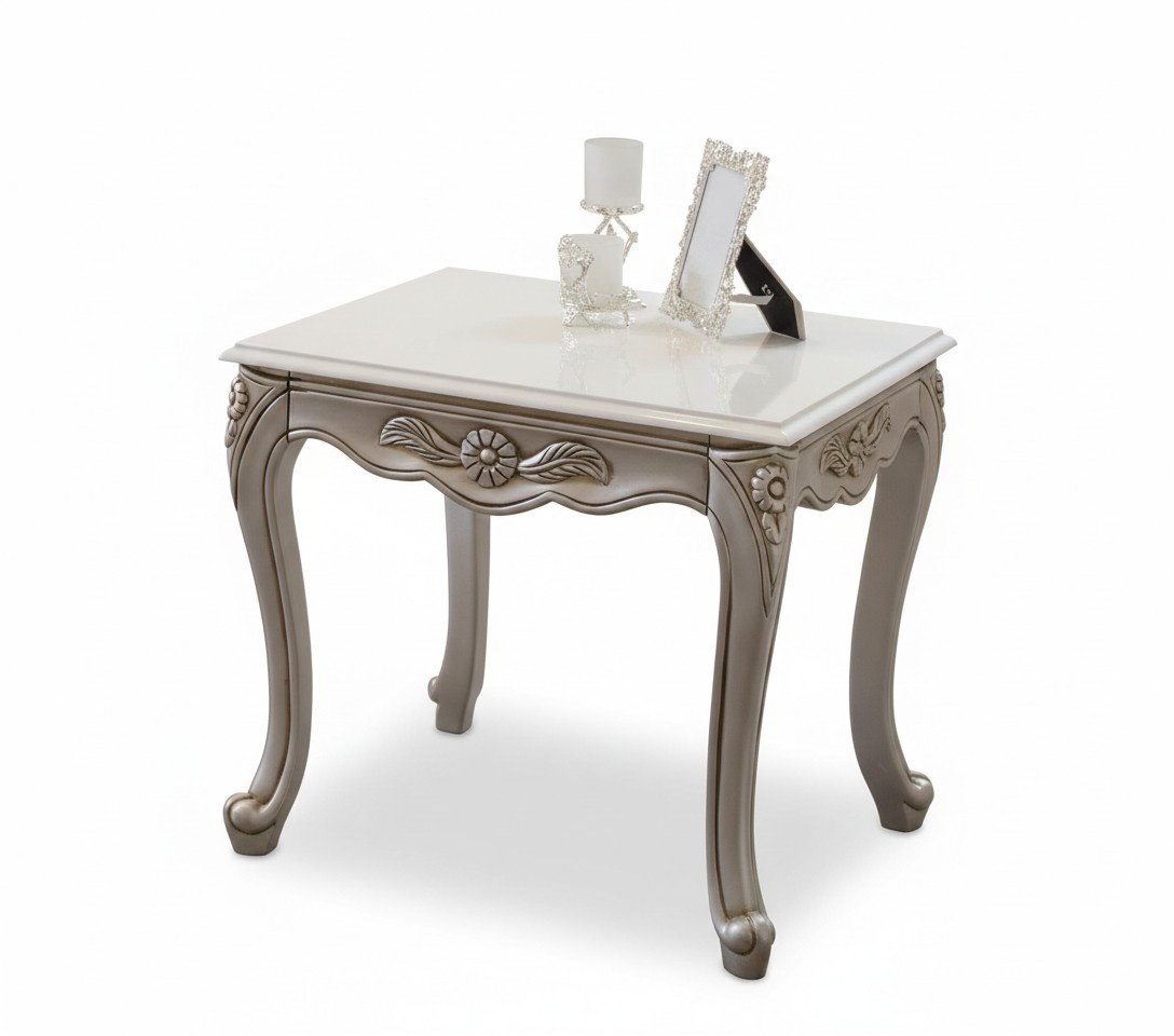 Side Table Furniture Table Luxury Wood Sofa Art Deco Coffee Table Living Room