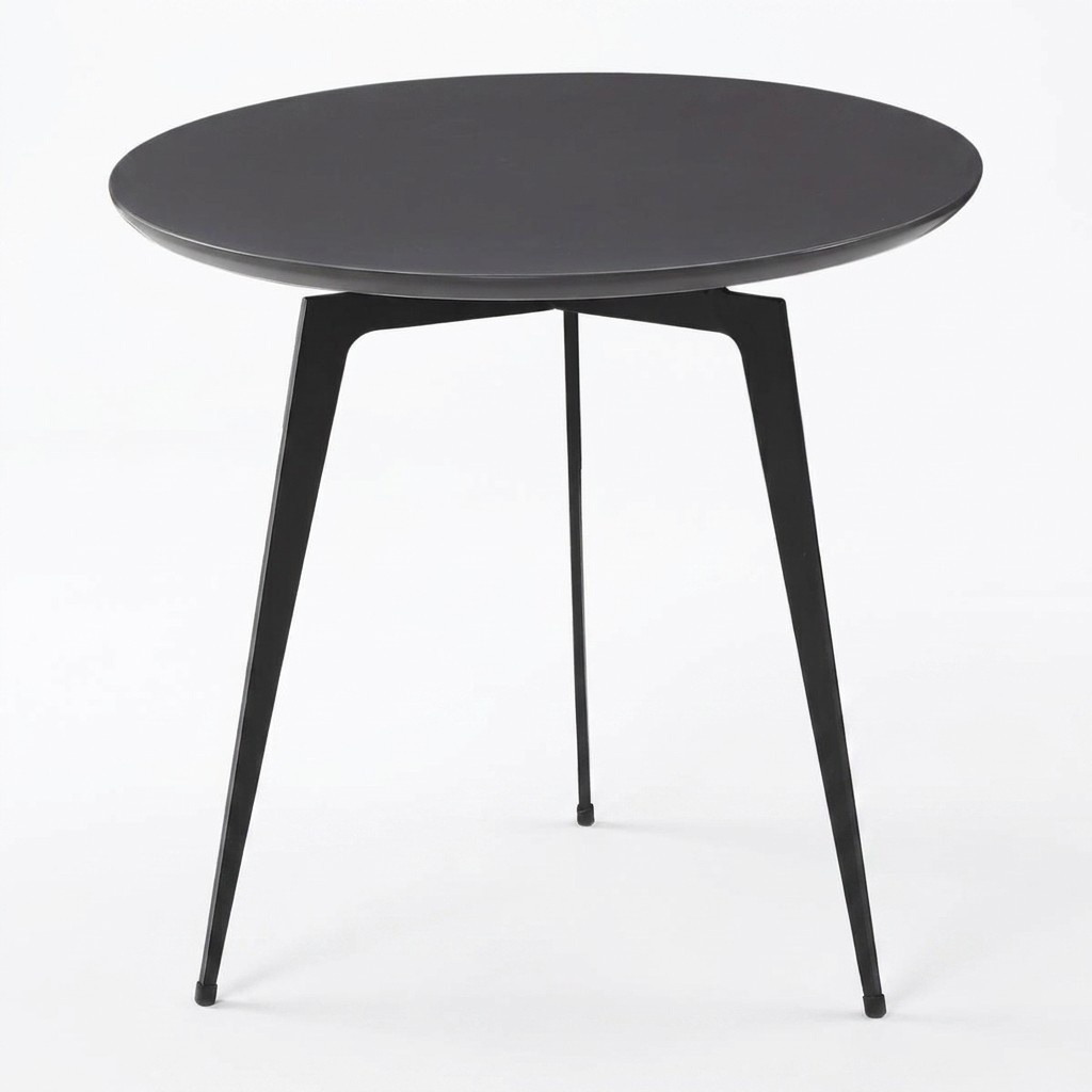 Modern style living room bedside/coffe round real wooden table