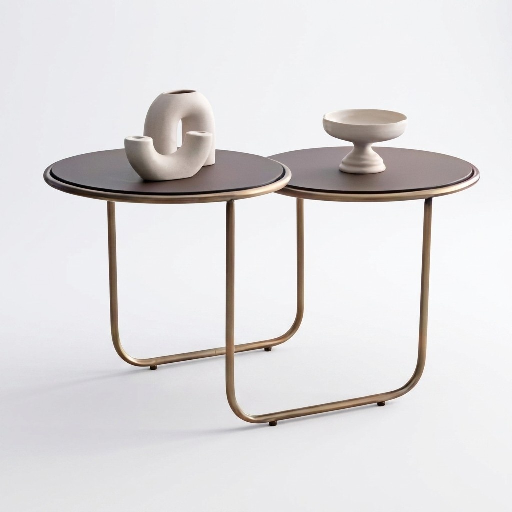 Side table stylish, stable & ideal for small spaces coffee table