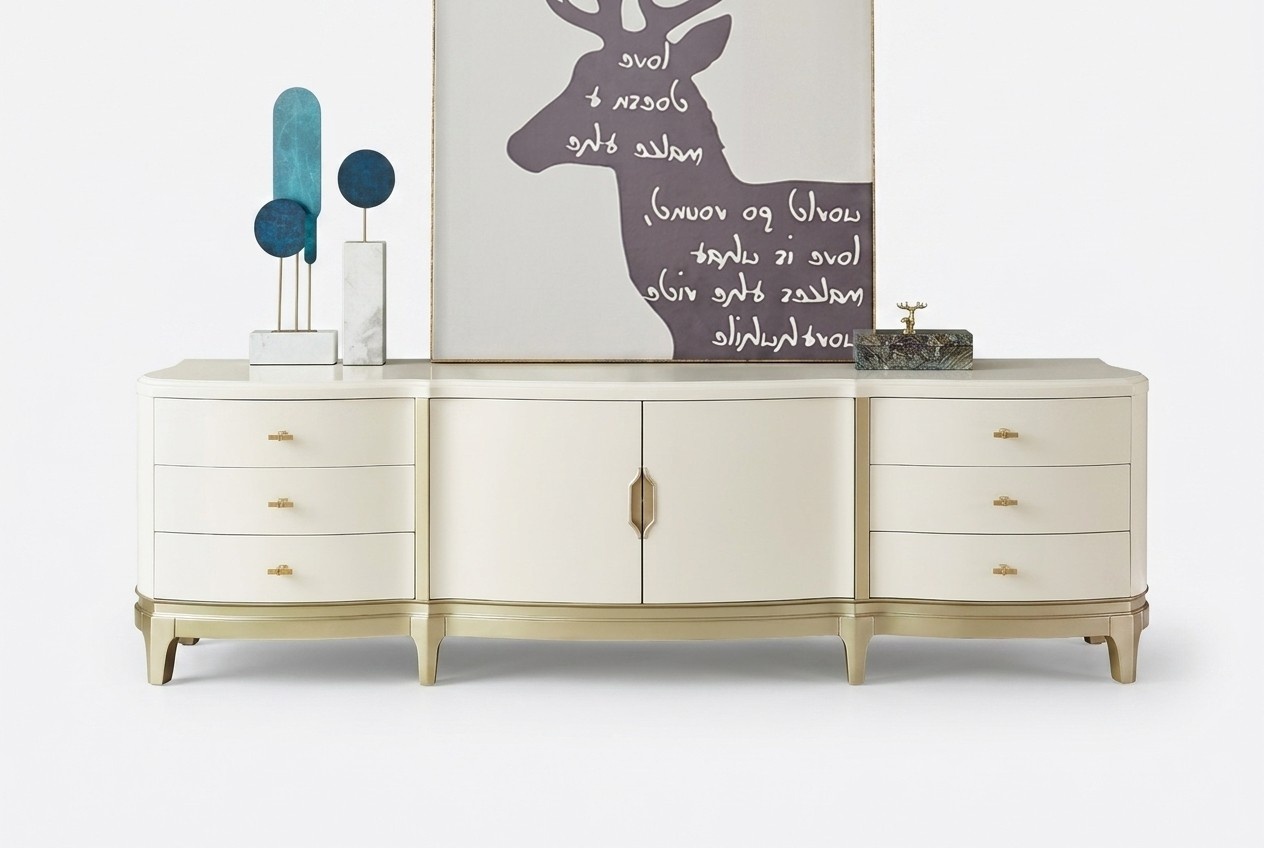 Sideboard cabinet shelf furniture wooden cabinet white sideboard dresser