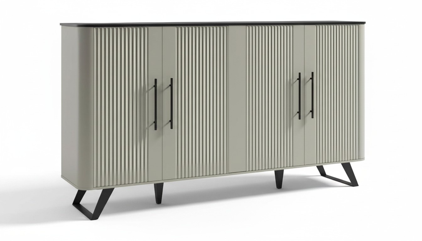 Sideboard cabinet sideboard storage furniture dresser buffet 185x100
