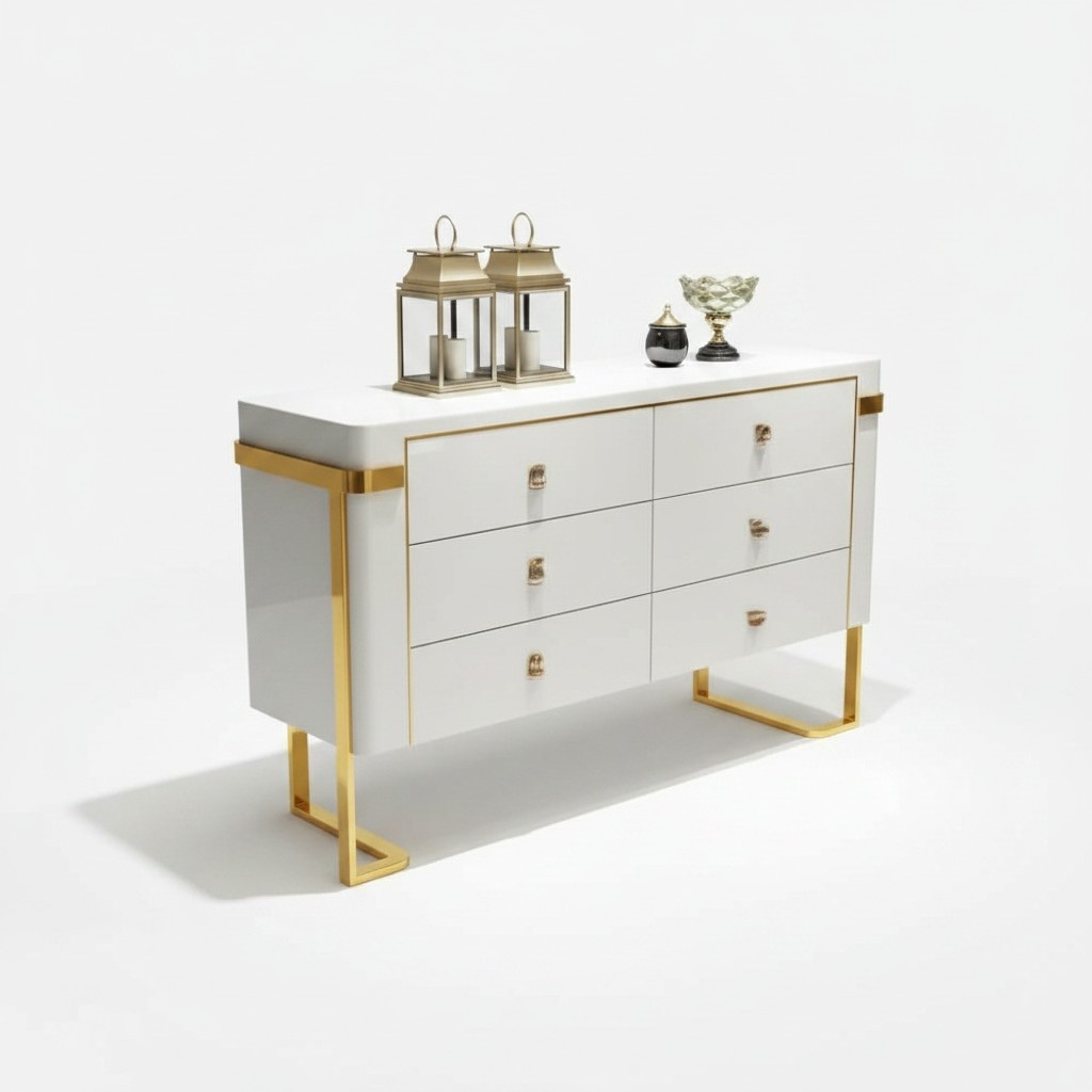 Sideboard Chest of drawers Cabinet Dressers Designer Luxury Cabinets Wood Modern