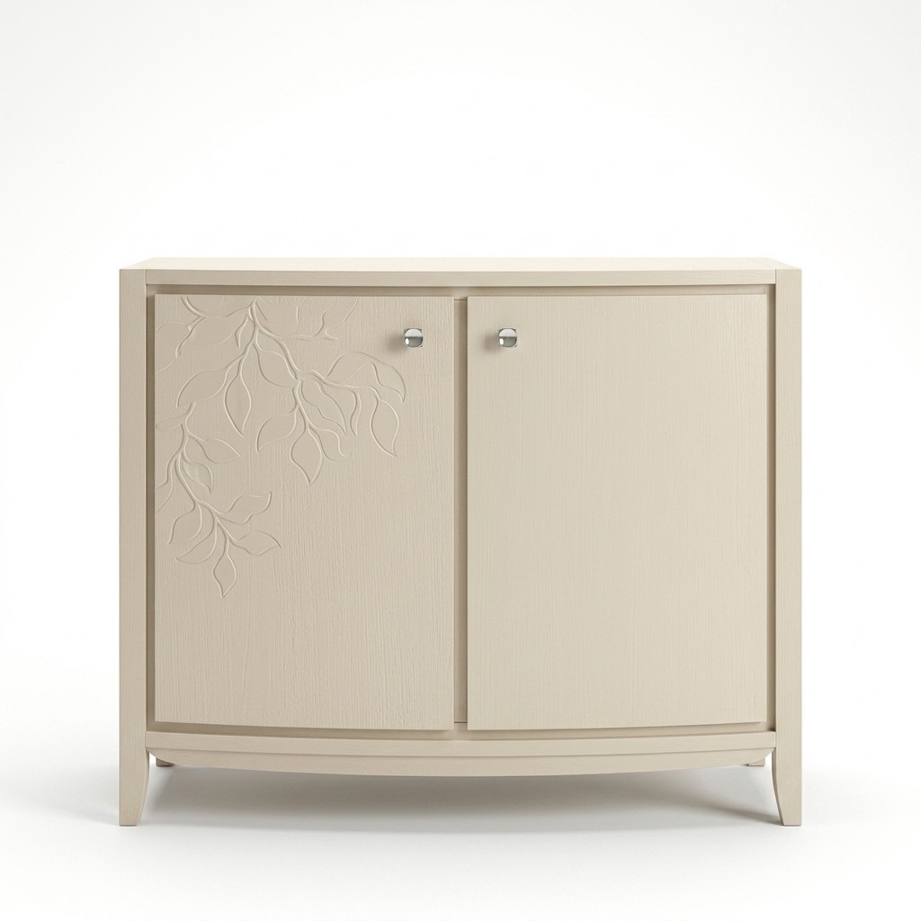 Sideboard Chest of Drawers Cabinet Classic Luxury Chest of Drawers Living Room Beige