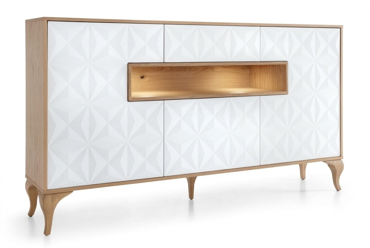 Sideboard cabinet storage furniture pantry cabinet buffet cabinet 187x105