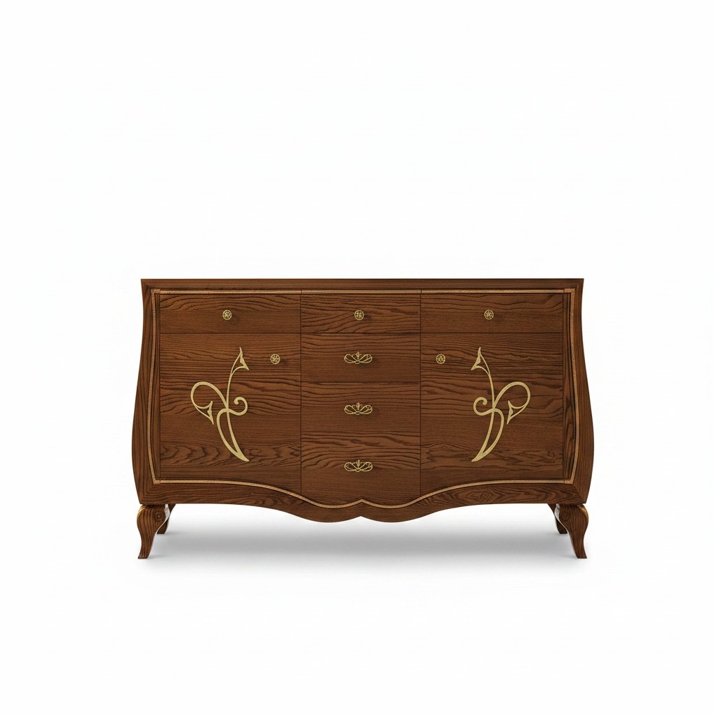 Sideboard Chest of Drawers xxl Cabinet Luxury Chests of Drawers Shelf Console Furniture New