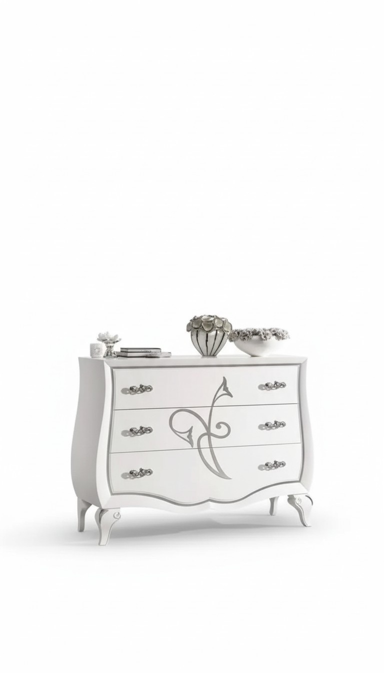 Sideboard Chest of Drawers Designer Luxury Cabinets Wood White Chests of Drawers Modern New