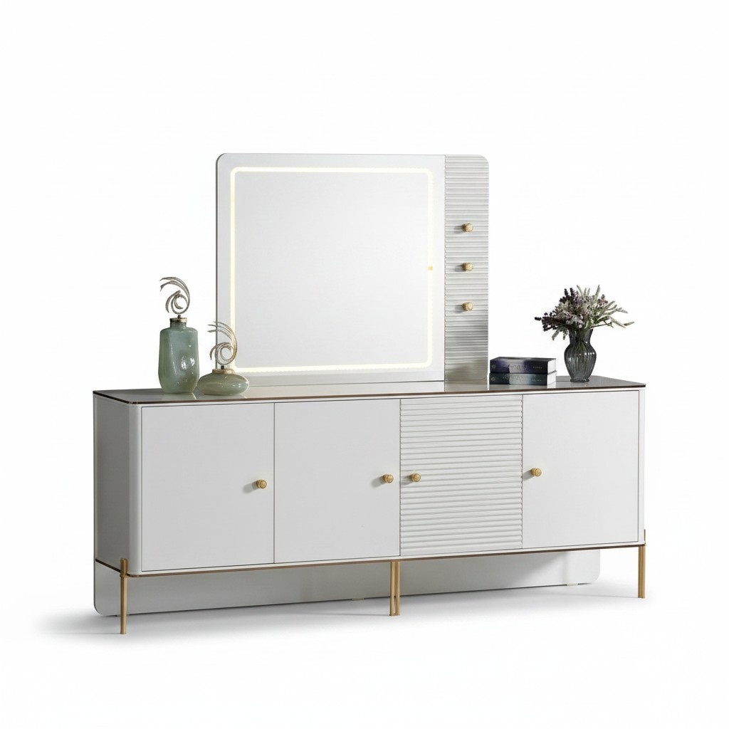 Sideboard sideboard luxury set chest of drawers wood modern