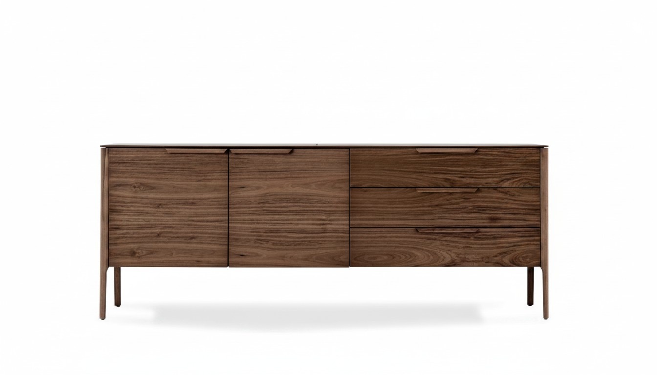 Sideboard Design Beige Luxury dining room set chest of drawers with wooden sideboards
