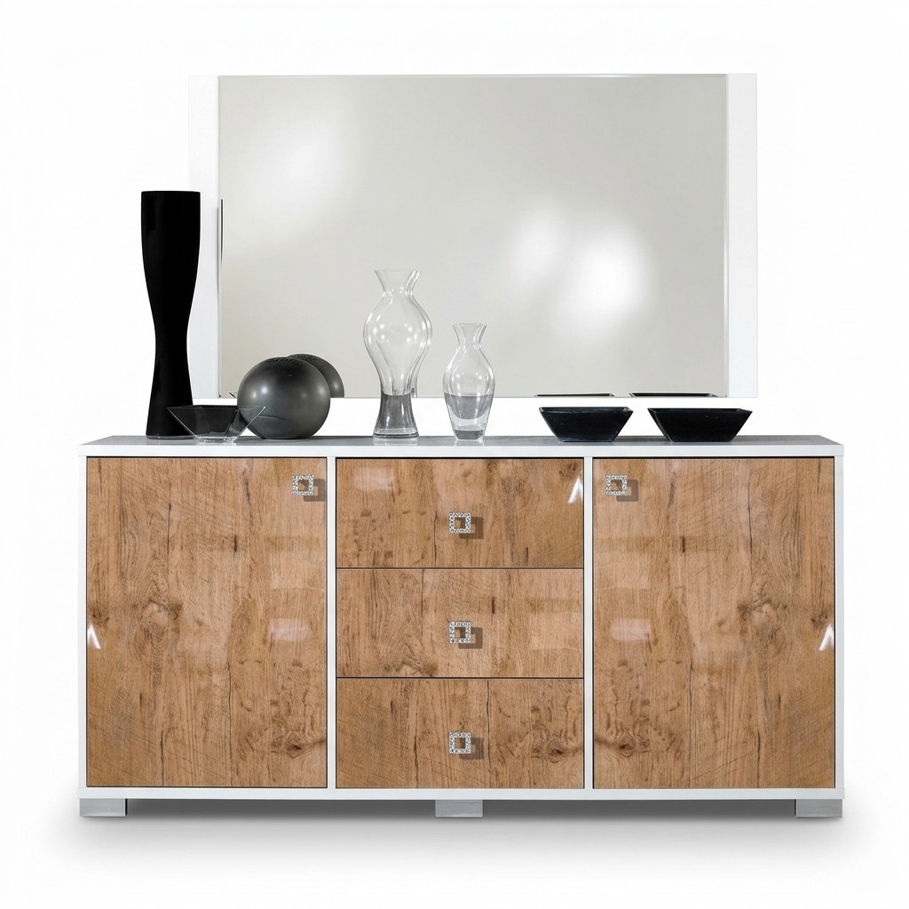 Sideboard Design Chest of Drawers 100*50 Luxury Wood Chests of Drawers Living Room Cabinets