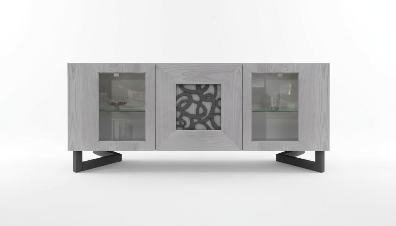 Sideboard gray new living room style modern luxury beautiful